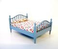  2 pers bed blauw