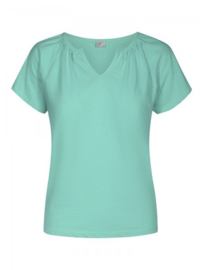 Wow To Go. T-shirt licht groen.