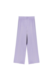 Pantalon glimmende stof Paars