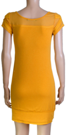 Plein Sud tunic- mini jurk geel