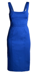 Paola Frani jurk in koningsblauw