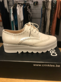 Crinkeles sneaker wit