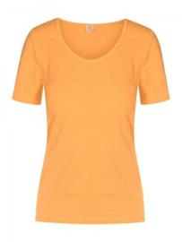 Who's That Girl. Basic oranje T-shirt.