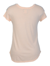 Blue Denim Lodge t-shirt salmon