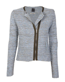 Blue Denim Lodge cardigan Agua