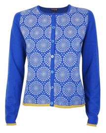 Maliparmi blauw vest met cirkels