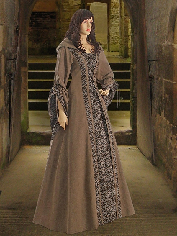 Wonderbaarlijk Middeleeuwse jurk 410 | Historische kleding Middeleeuws AY-52