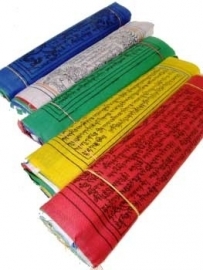 Tibetaanse gebedsvlaggetjes Large, slinger van 25 vlaggetjes