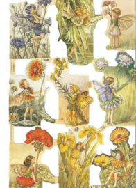 Poezieplaatjes Flower Fairies 8 MLP 1959