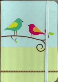 Peter Pauper Press Notitieboek Bird Song Journal A6