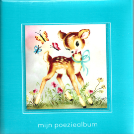 Poeziealbum Mijn poeziealbum turquoise