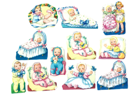 Setje poezieplaatjes los Baby's & Peuters MLP 1414