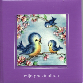 Poeziealbum Mijn poeziealbum paars