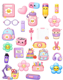 Back to school stickers