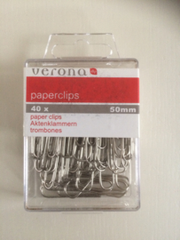 Paperclips groot 50 mm Verona