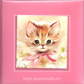 Poeziealbum Mijn poeziealbum  fel roze