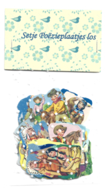 Setje poezieplaatjes los MLP 1431 Cowboys & Indianen