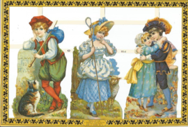 Nostalgische Poezieplaatjes serie Goud MLP A12