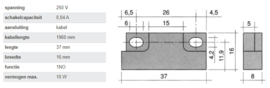 deurcontact / reedcontact