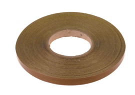 Teflon tape 15 x 0,25 mm,  per meter