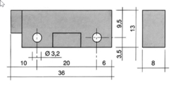 Klep Contact / Microswitch E5101V