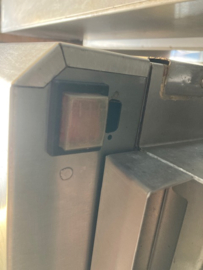Schakelaar Leventi oven aan / uit (rood) + beschermkap