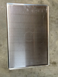 bakplaat geperforeerd aluminium 40 60 open hoeken 45 graden