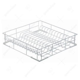 bordenkorf 55 x 55 cm (h130mm) voor 24 borden ø 270mm