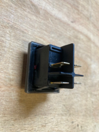 Schakelaar Leventi oven aan / uit (rood) + beschermkap