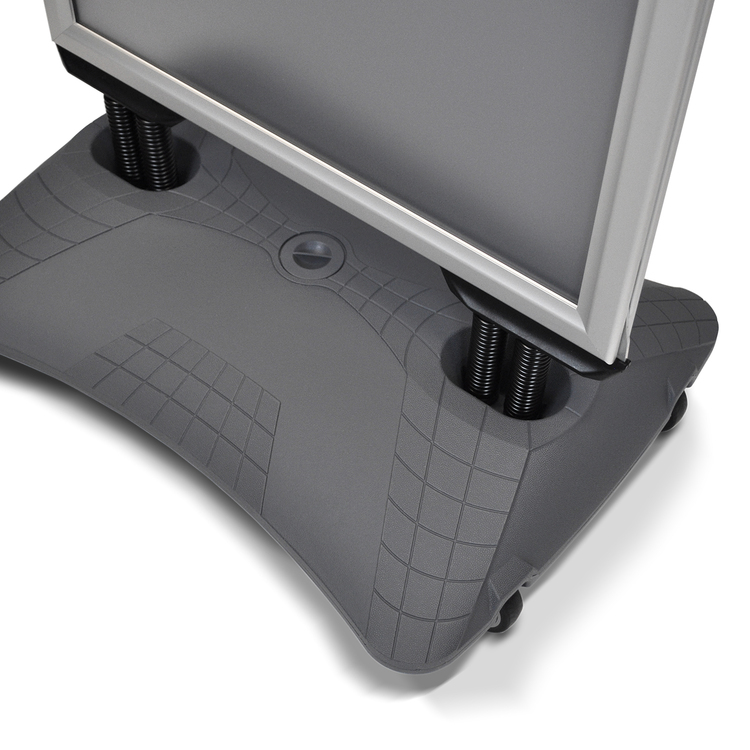 Stoepbord B2 50x70cm zilver Tlu9912900-B2
