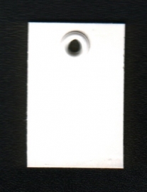 Tapijtkaartje 25x32mm met kunststof oog Td27923200