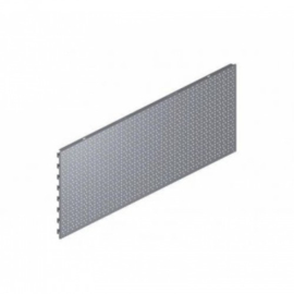 Perfo rugwand 100x40cm alu/grijs Tm34294GR