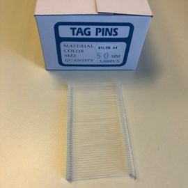 Nylon textielpins 50mm standaard 5000st Td30310050