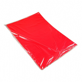 Fluor karton 48x68cm rood 10st
