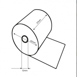 Thermorol 57x65x12 wit  Tbe576512L