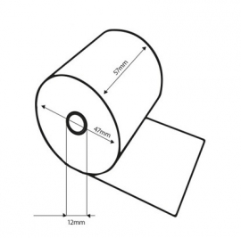 Thermo pinrol 57x47x12mm 50st Tbe574712