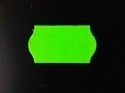 Etiket 22x12 golfrand fluor groen permanent Td27093017