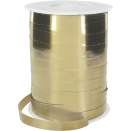 Krullint metallic goud 10mm x 250m Tpk710602