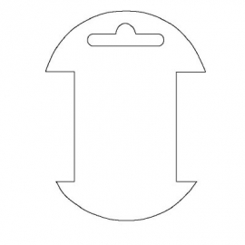 Byoux-kaartje type 60 - bxh 65x85 mm Td15450060