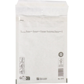 Luchtkussenenvelop wit 150x220mm 100st