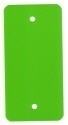 PVC-labels 54x108mm groen 2 gaten 1000st Td35987117