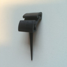 Prijspen kunststof 5cm zwart 10st Td13020714
