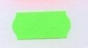 Etiket 26x12 golfrand fluor groen perm Td27113007