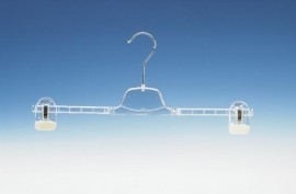 Transparante hanger met 2 klemmen KL1-36/40L