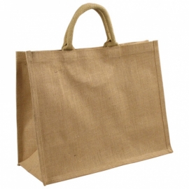 Draagtas jute shopper 43x20x34cm Tpk270702