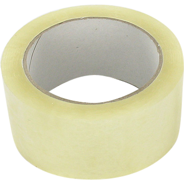 Dozensluittape 50mm x 66m transparant 36st Tpk553187