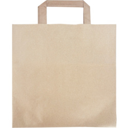 Papieren draagtas bruin 26/17x25cm 250st Tpk270778