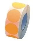 Prijssticker Ø17mm fluor oranje 1000/rol Th99031517