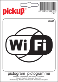 WiFi sticker 10x10cm Tp917