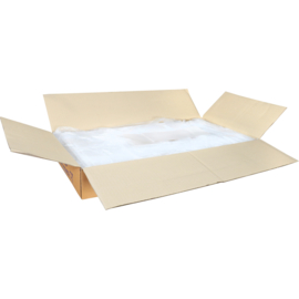 Hemddraagtas wit 30/20x60cm 1000st Tpk290048
